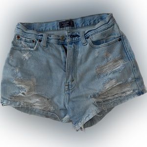 Abercrombie High Waisted Shorts